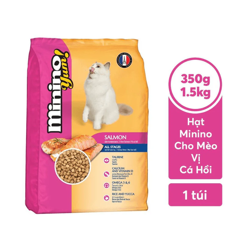 Thức ăn hạt MININO dành cho mèo