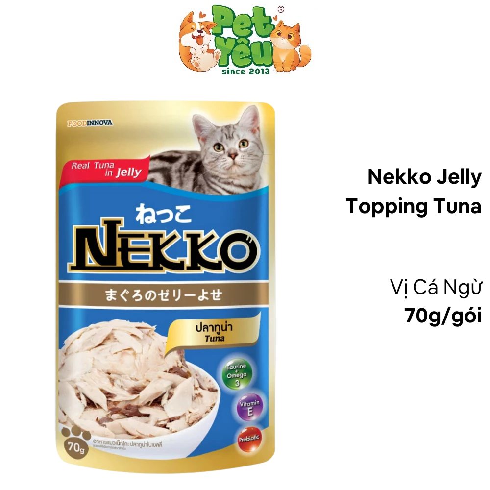 PATE NEKKO CHO MÈO TRƯỞNG THÀNH – GÓI 70G
