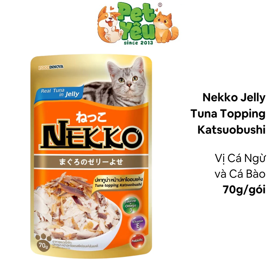 PATE NEKKO CHO MÈO TRƯỞNG THÀNH – GÓI 70G