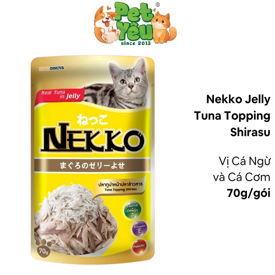 PATE NEKKO CHO MÈO TRƯỞNG THÀNH – GÓI 70G