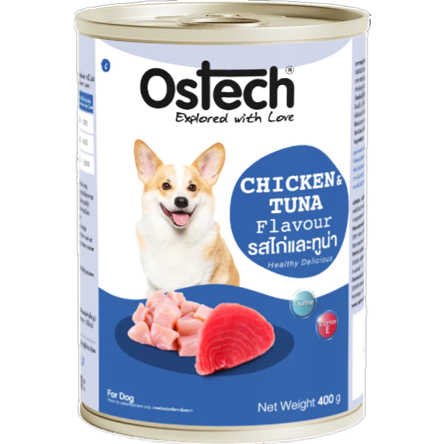 Pate Ostech dành cho chó - Lon 400G