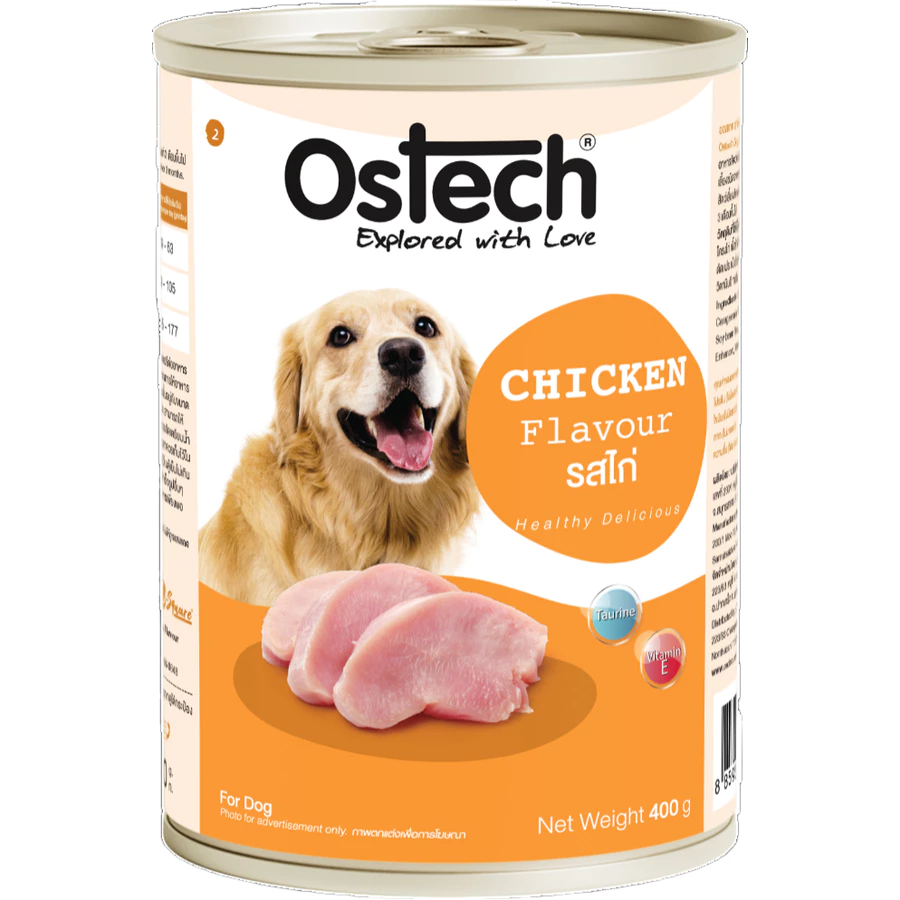 Pate Ostech dành cho chó - Lon 400G
