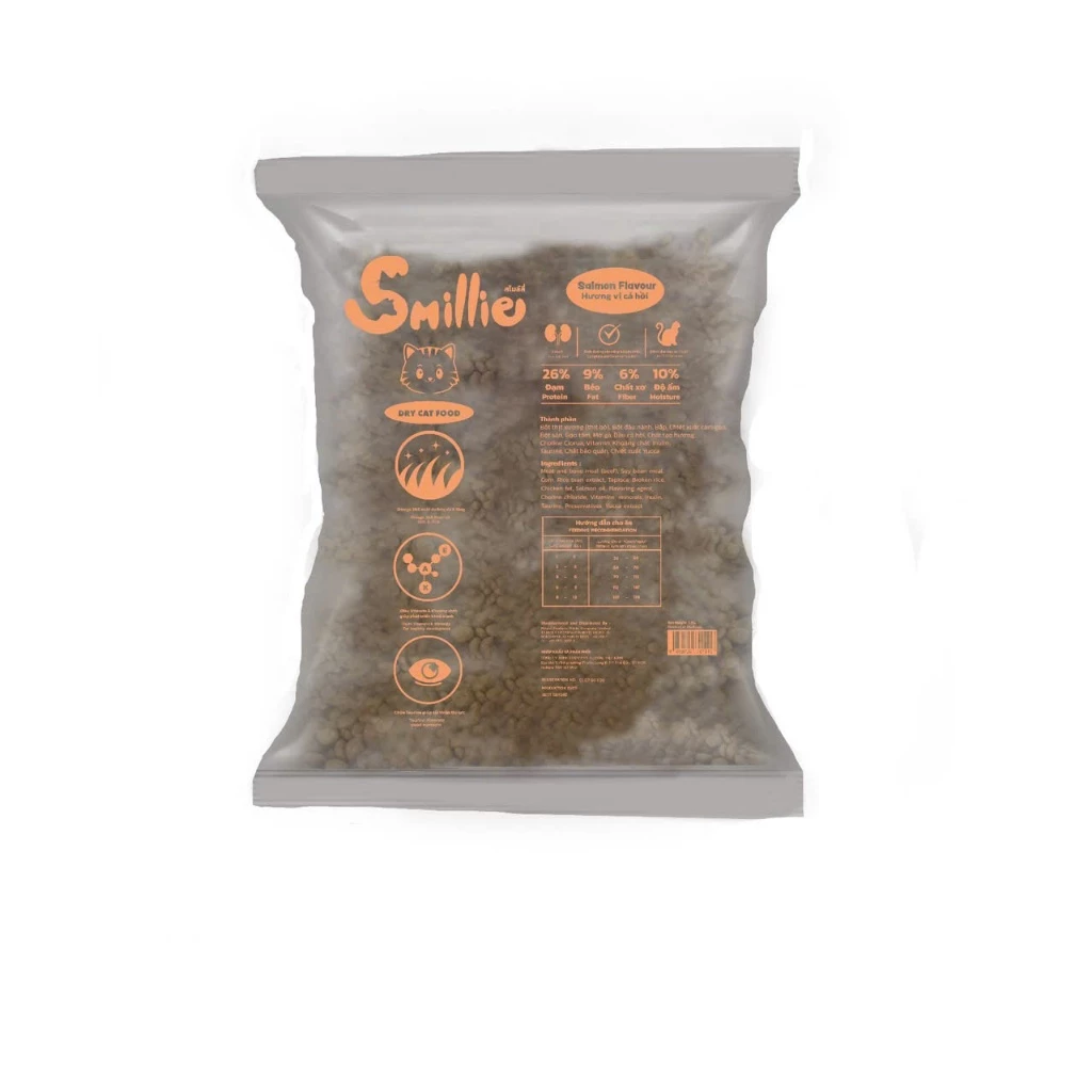 Thức Ăn Hạt Smillie Cho Mèo