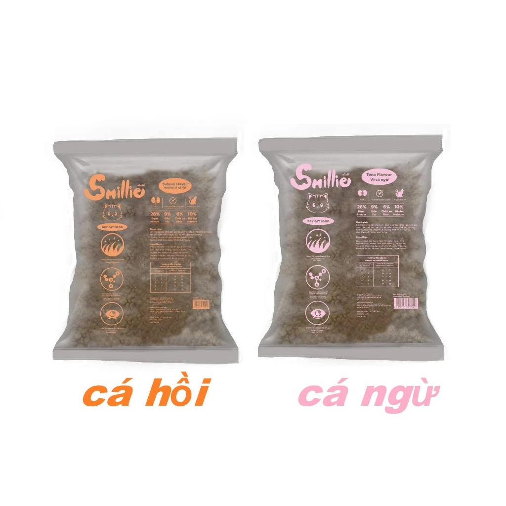 Thức Ăn Hạt Smillie Cho Mèo