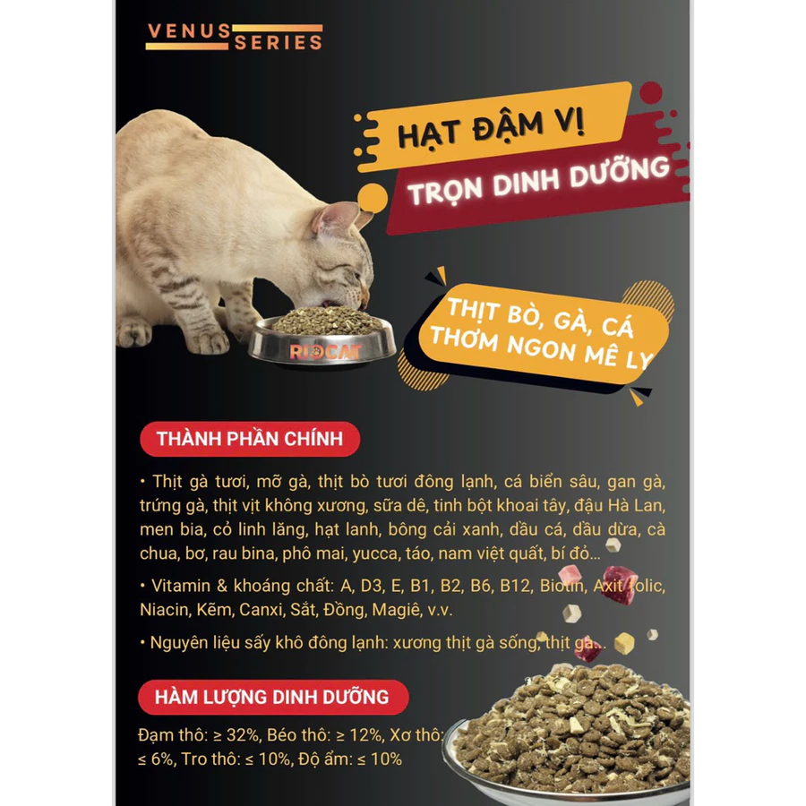 Thức Ăn Hạt cho mèo RIOCAT