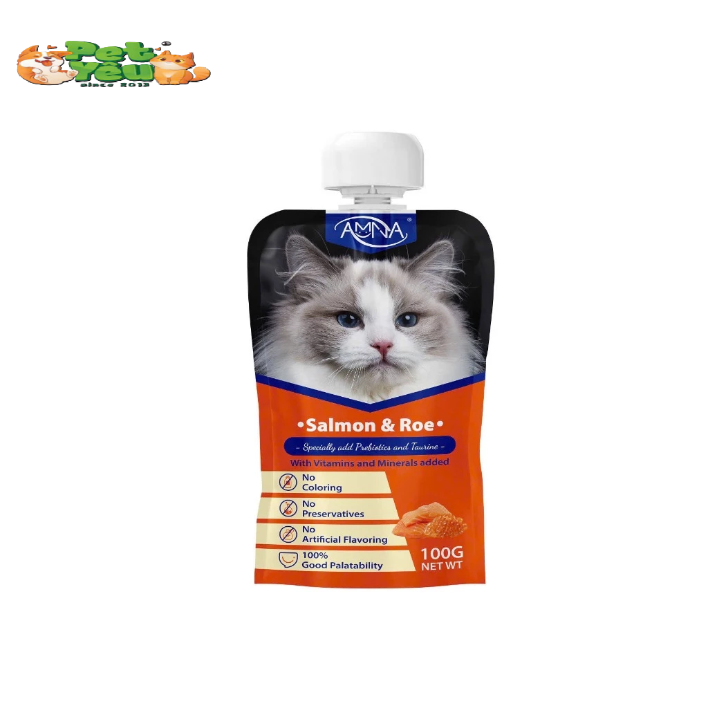 Súp Thưởng Mèo Amna Nắp Vặn 100G