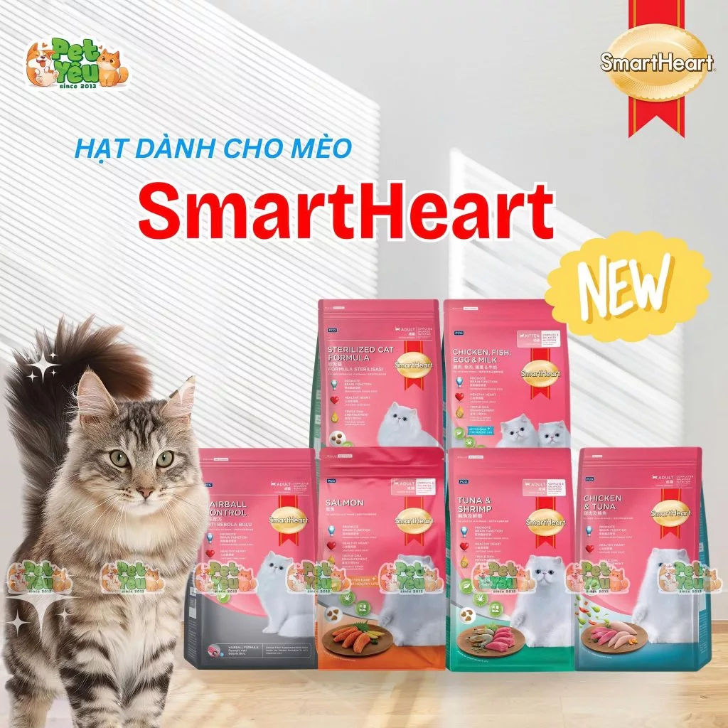 Hạt Smartheart cho mèo