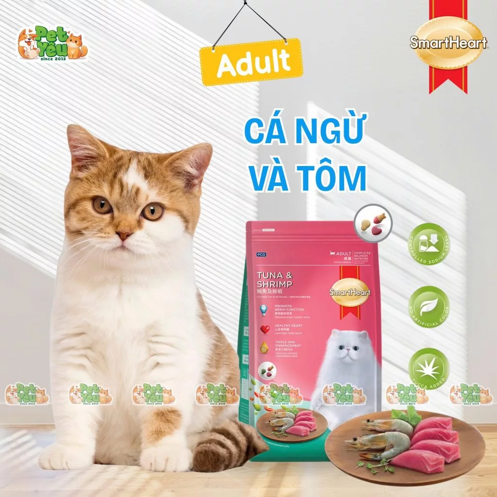 Hạt Smartheart cho mèo