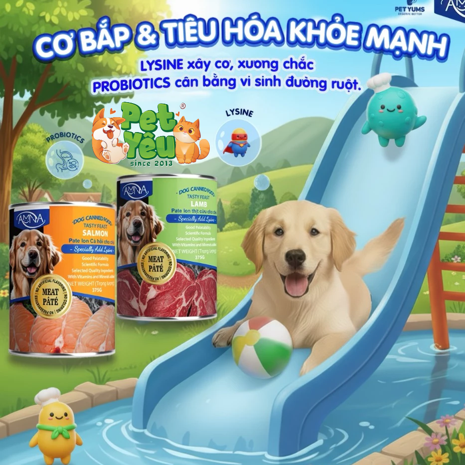 Pate cho chó AMNA