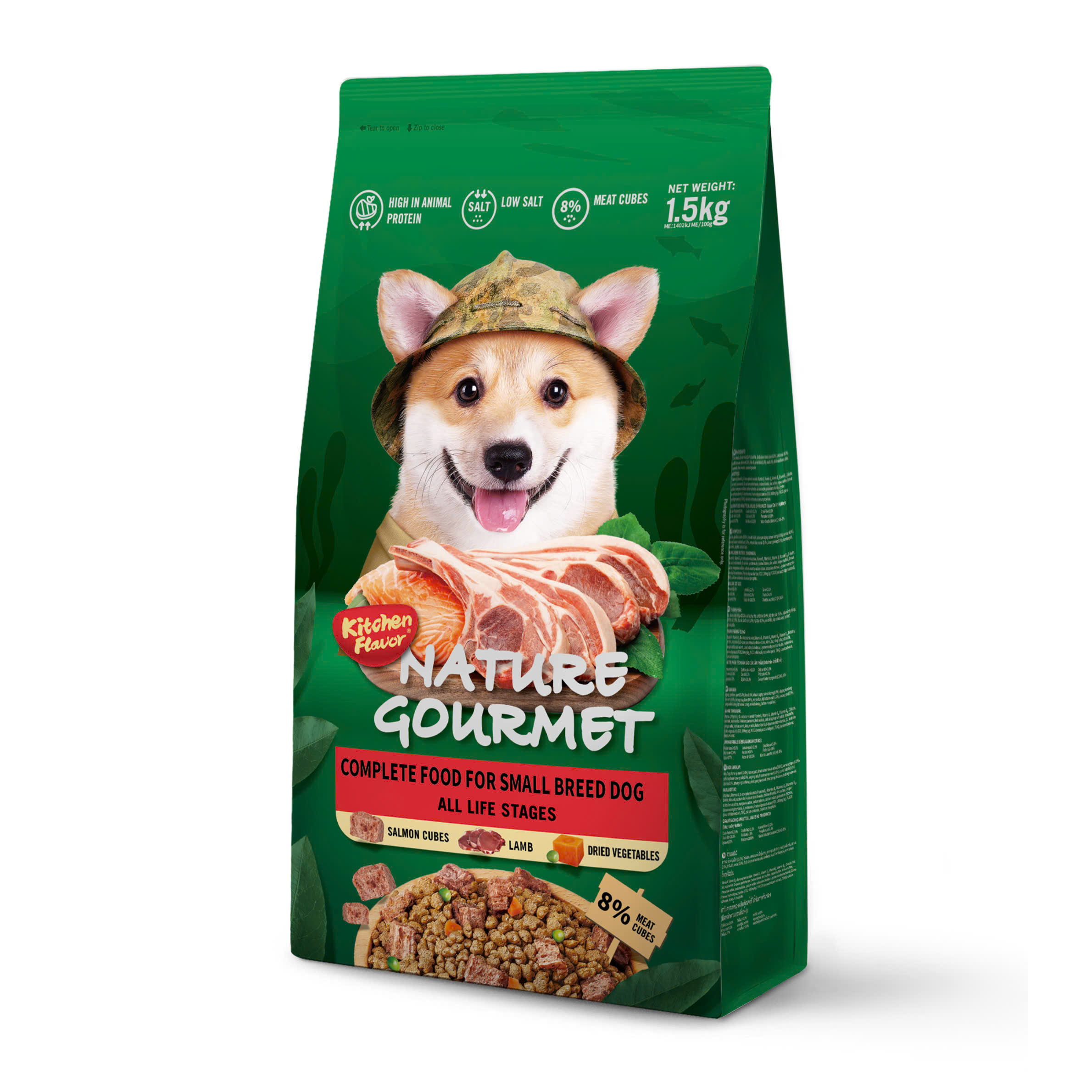 Hạt dành cho chó Kitchen Flavor- Nature Gourmet