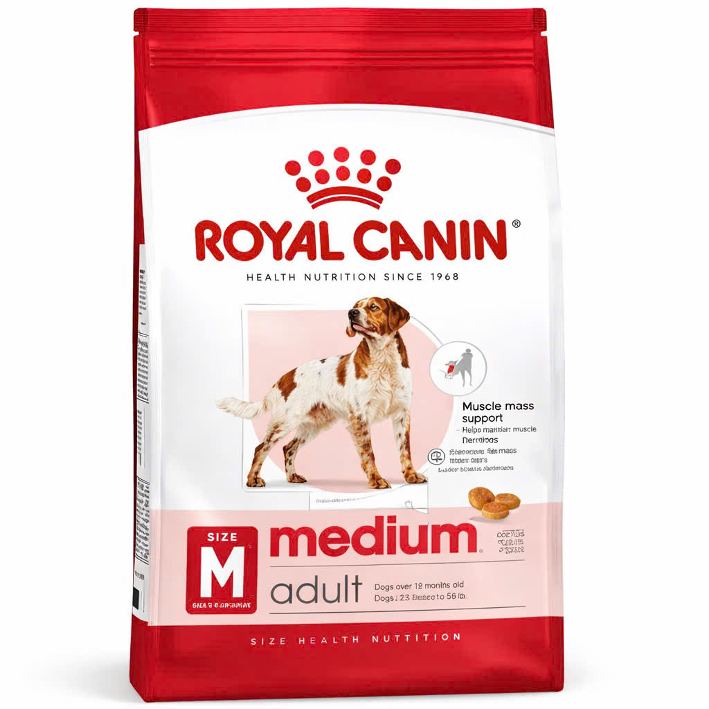 THỨC ĂN CHO CHÓ TRỌNG LƯỢNG TRUNG BÌNH ROYAL CANIN MEDIUM