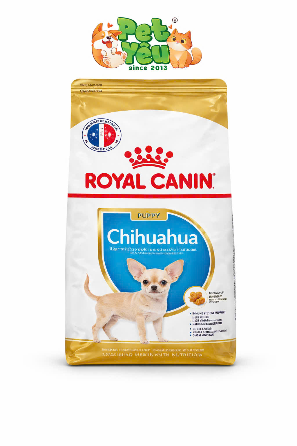 Thức ăn cho chó hạt Royal Canin Chihuahua Puppy & Adult 