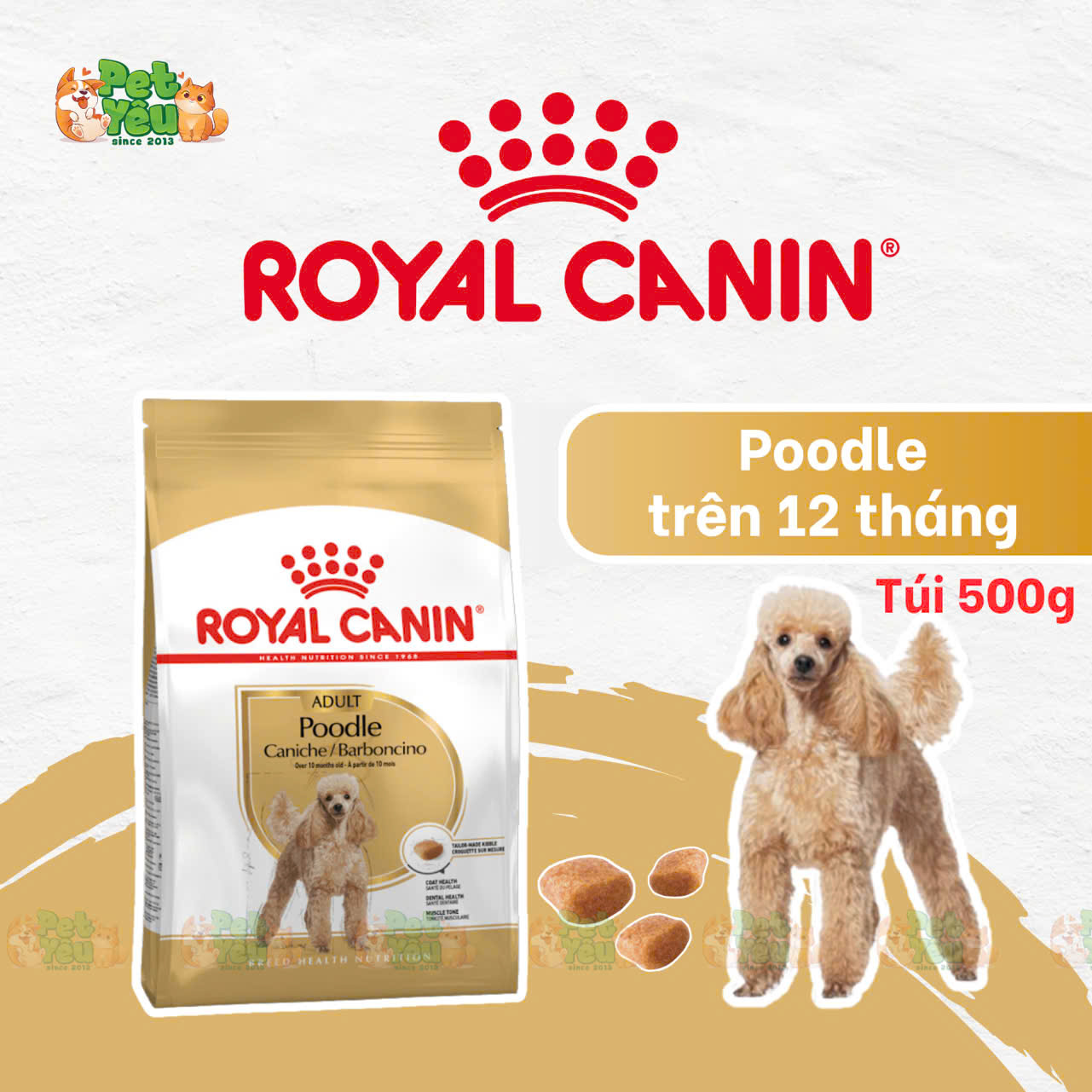 Thức ăn hạt Royal Canin dành cho chó Poodle 