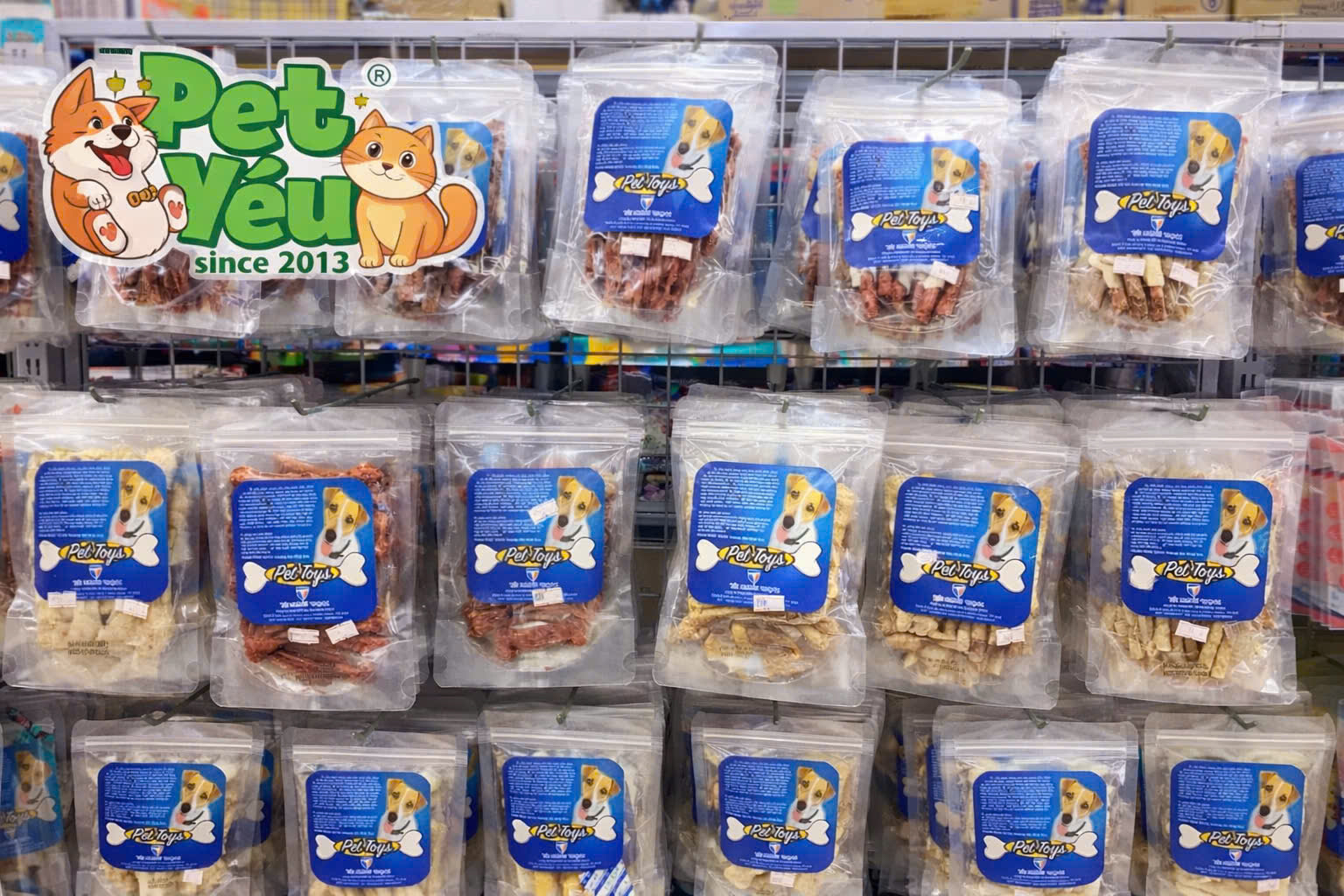 Xương Gặm Da Bò Tài Hưng Thịnh Cho Cún Cưng