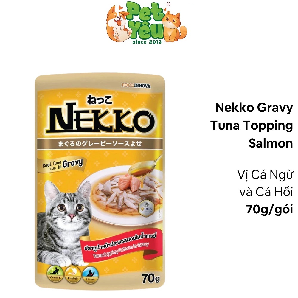 PATE NEKKO CHO MÈO TRƯỞNG THÀNH – GÓI 70G