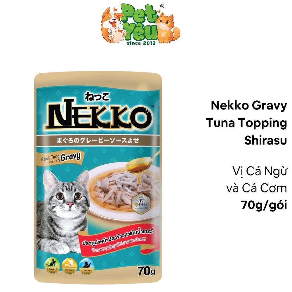 PATE NEKKO CHO MÈO TRƯỞNG THÀNH – GÓI 70G