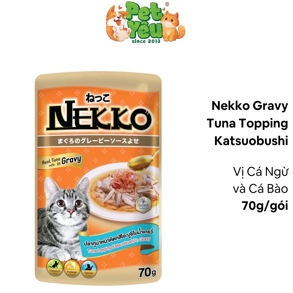 PATE NEKKO CHO MÈO TRƯỞNG THÀNH – GÓI 70G
